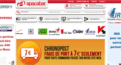 Desktop Screenshot of apacabar.fr