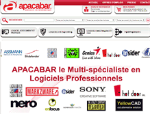 Tablet Screenshot of apacabar.fr